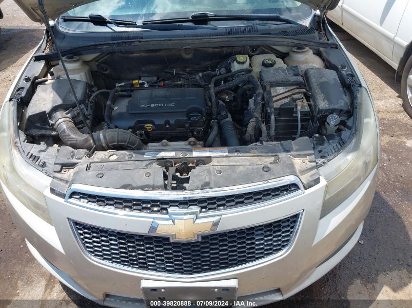 2013 Chevrolet Cruze Lt VIN: 1G1PK5SB8D7274198 Lot: 39820888