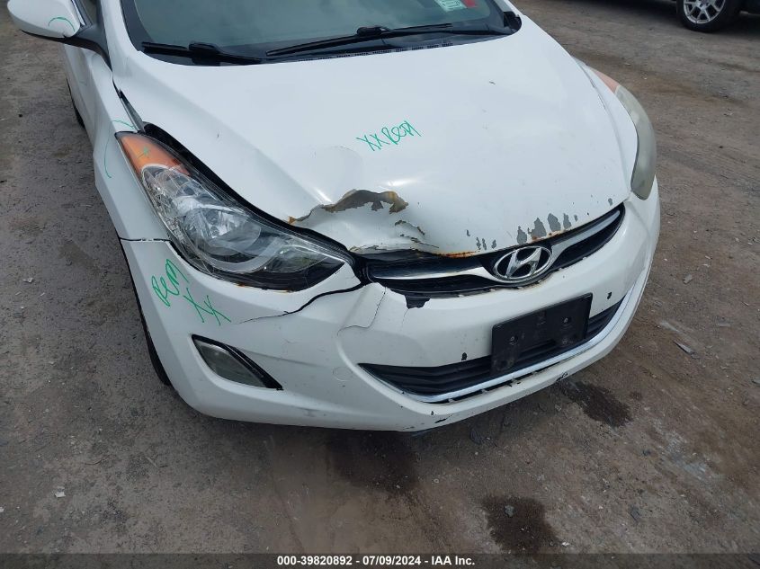 2012 Hyundai Elantra Gls VIN: 5NPDH4AE4CH093074 Lot: 39820892