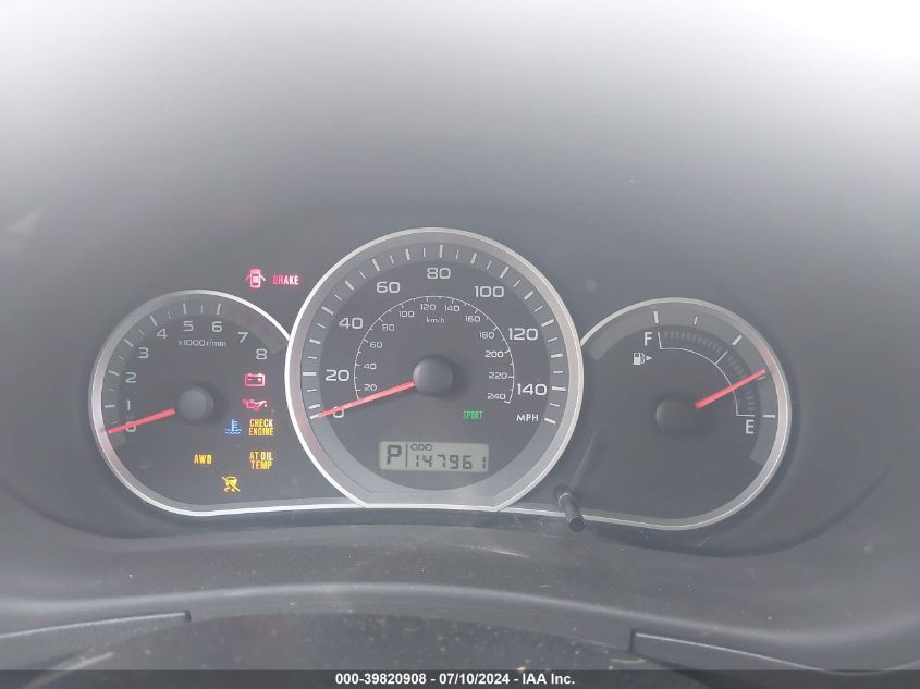 2008 Subaru Impreza 2.5I VIN: JF1GH61608H810339 Lot: 39820908