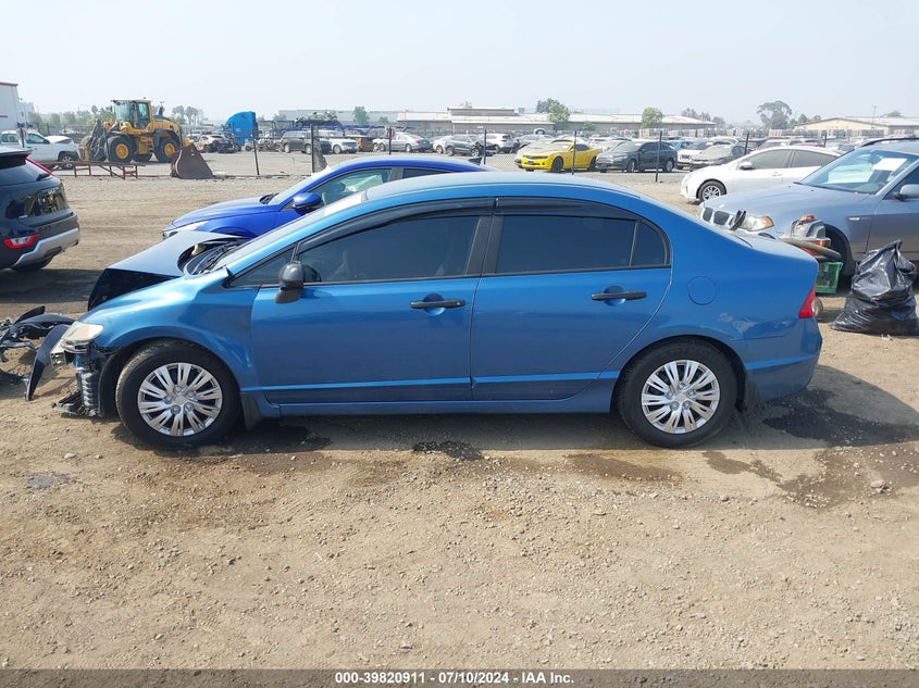 2009 Honda Civic Dx VIN: 1HGFA15229L013188 Lot: 39820911