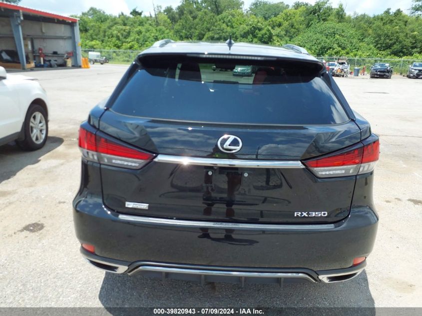 2021 Lexus Rx 350 F Sport Handling VIN: 2T2YZMDA6MC267721 Lot: 39820943