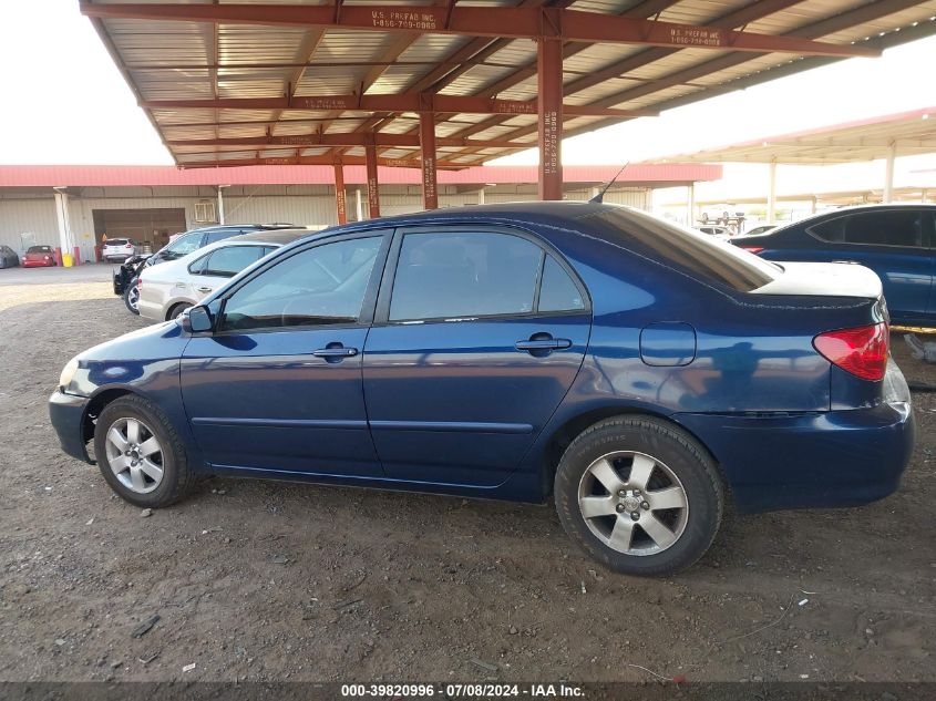 2003 Toyota Corolla Le VIN: 1NXBR32EX3Z131874 Lot: 39820996