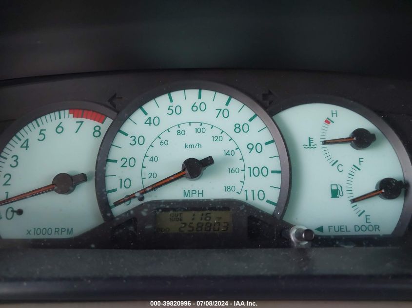 2003 Toyota Corolla Le VIN: 1NXBR32EX3Z131874 Lot: 39820996