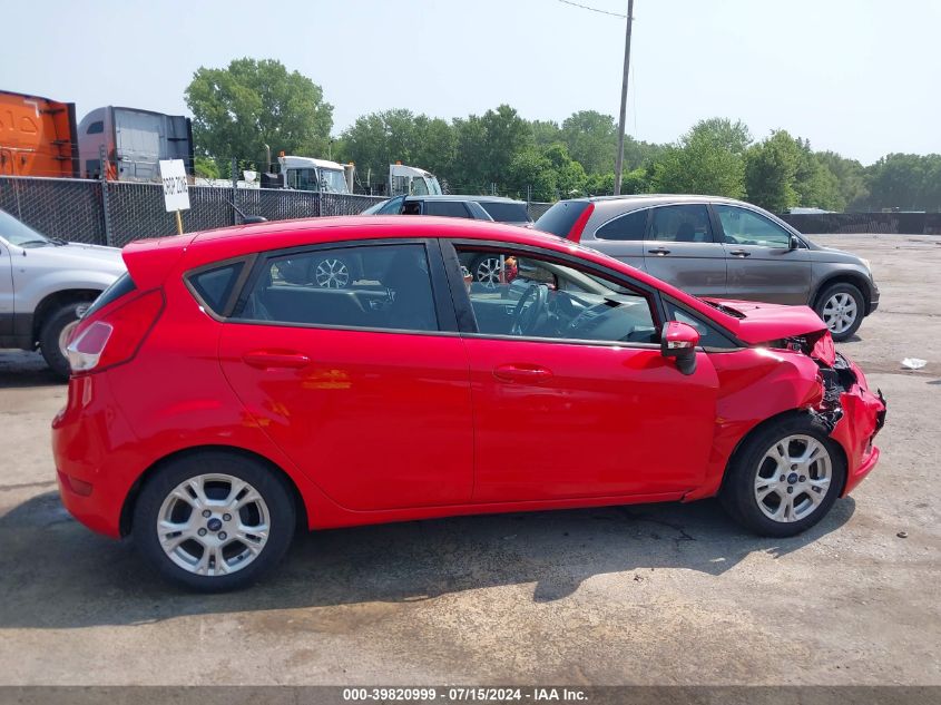 2014 Ford Fiesta Se VIN: 3FADP4EJXEM227339 Lot: 39820999