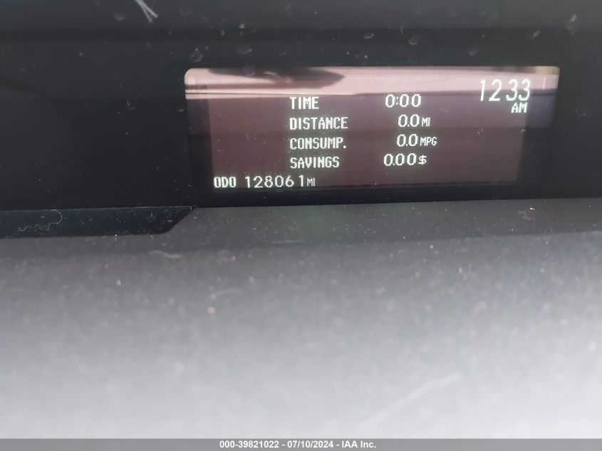 2012 Toyota Prius VIN: JTDKN3DUXC1517152 Lot: 39821022