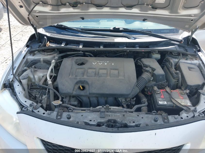 2010 Toyota Corolla Le VIN: JTDBU4EE5A9112881 Lot: 39821027