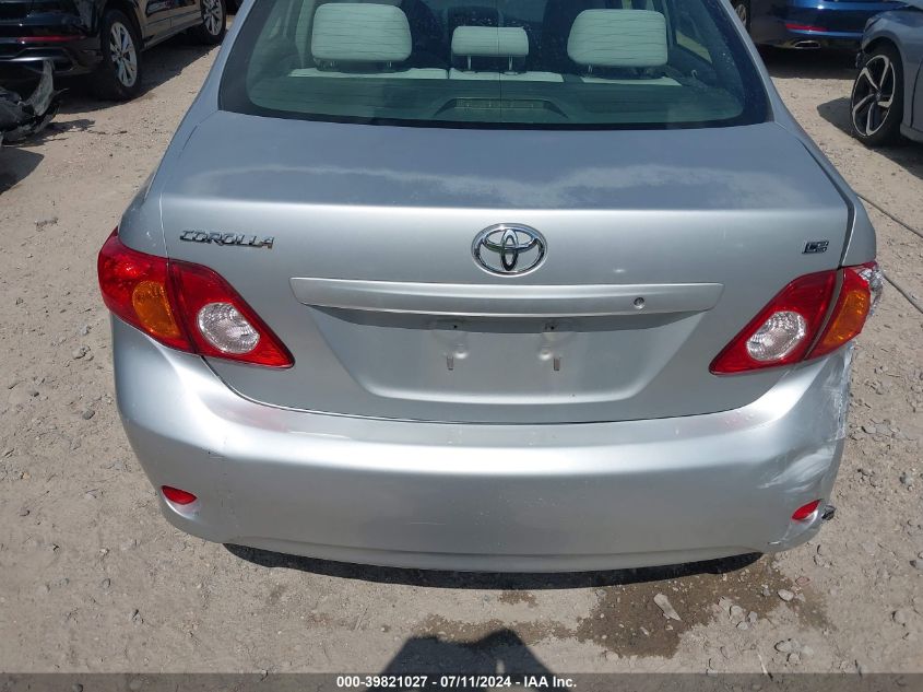 2010 Toyota Corolla Le VIN: JTDBU4EE5A9112881 Lot: 39821027