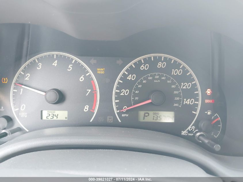 2010 Toyota Corolla Le VIN: JTDBU4EE5A9112881 Lot: 39821027