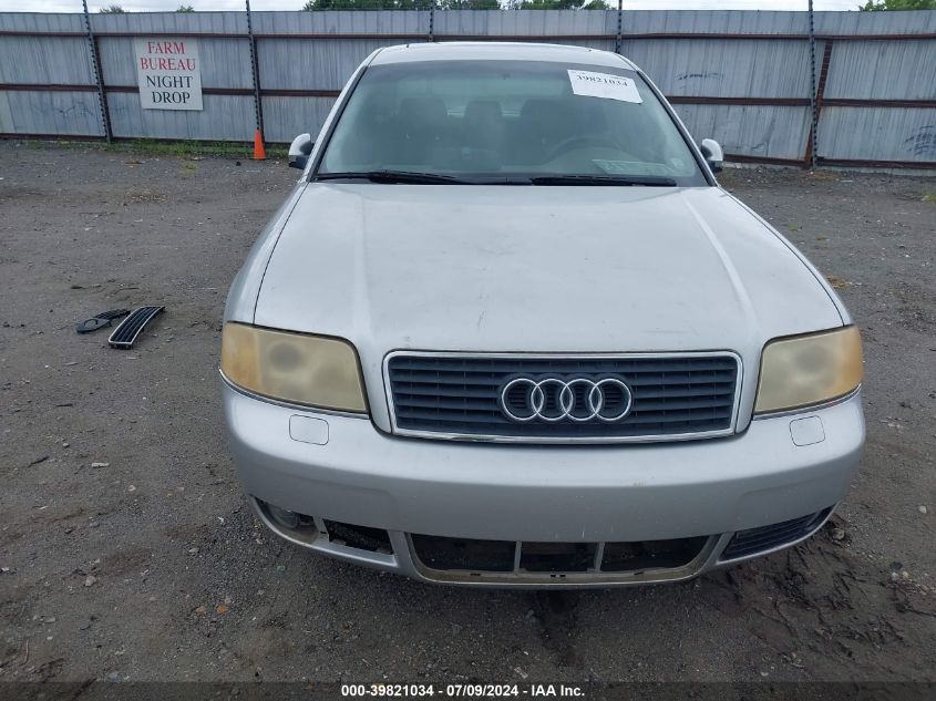 2003 Audi A6 3.0 VIN: WAULT64B63N027811 Lot: 39821034