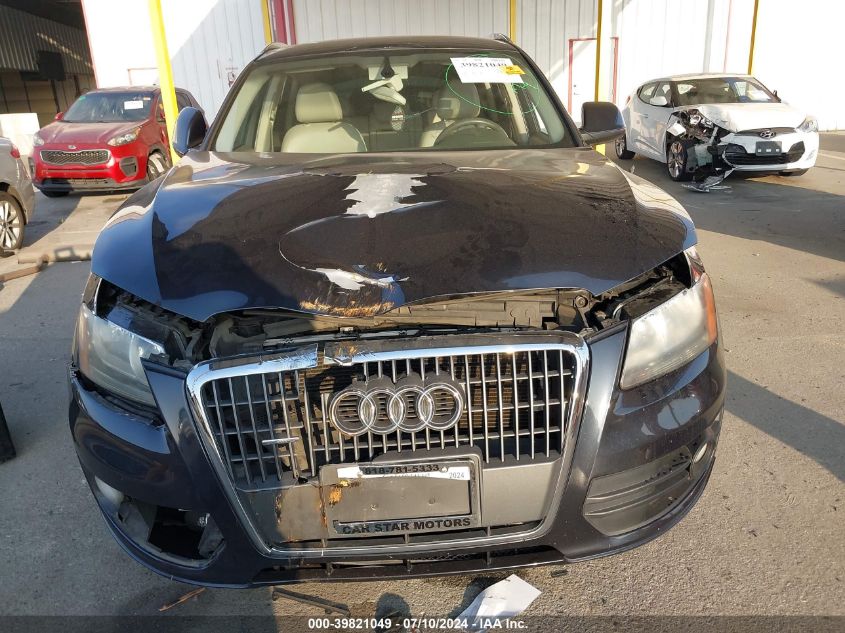 2012 Audi Q5 2.0T Premium VIN: WA1CFAFP0CA139740 Lot: 39821049