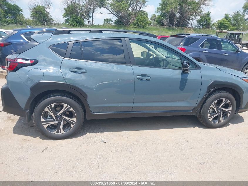 2024 Subaru Crosstrek Premium VIN: JF2GUADCXR8276523 Lot: 39821050