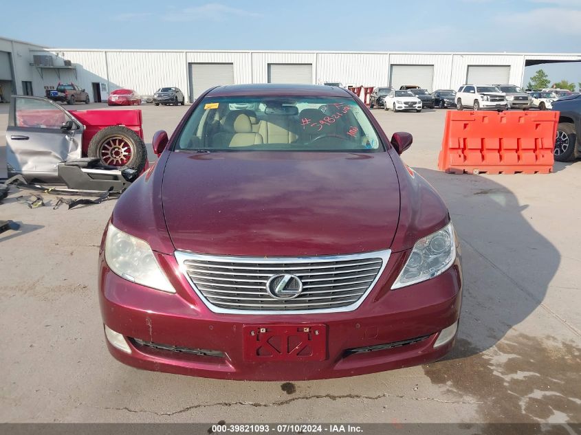 2008 Lexus Ls 460 VIN: JTHBL46F985061475 Lot: 39821093