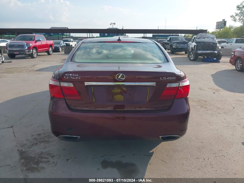 2008 Lexus Ls 460 VIN: JTHBL46F985061475 Lot: 39821093