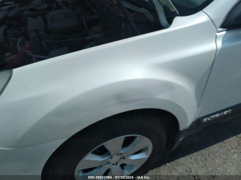 2011 Subaru Outback 2.5I Limited VIN: 4S4BRBKC6B3392254 Lot: 39821094