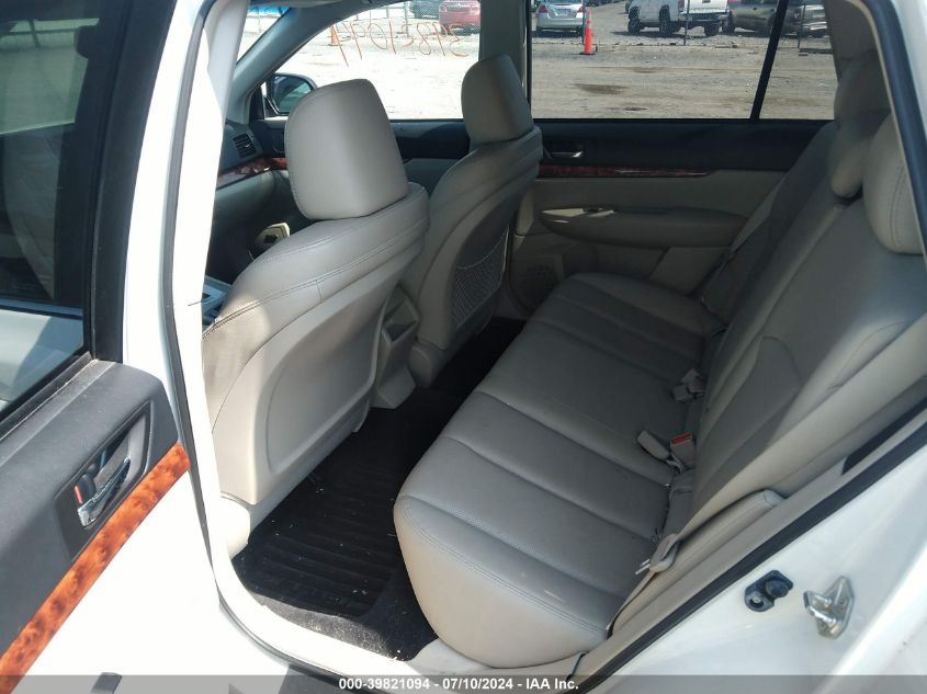 2011 Subaru Outback 2.5I Limited VIN: 4S4BRBKC6B3392254 Lot: 39821094