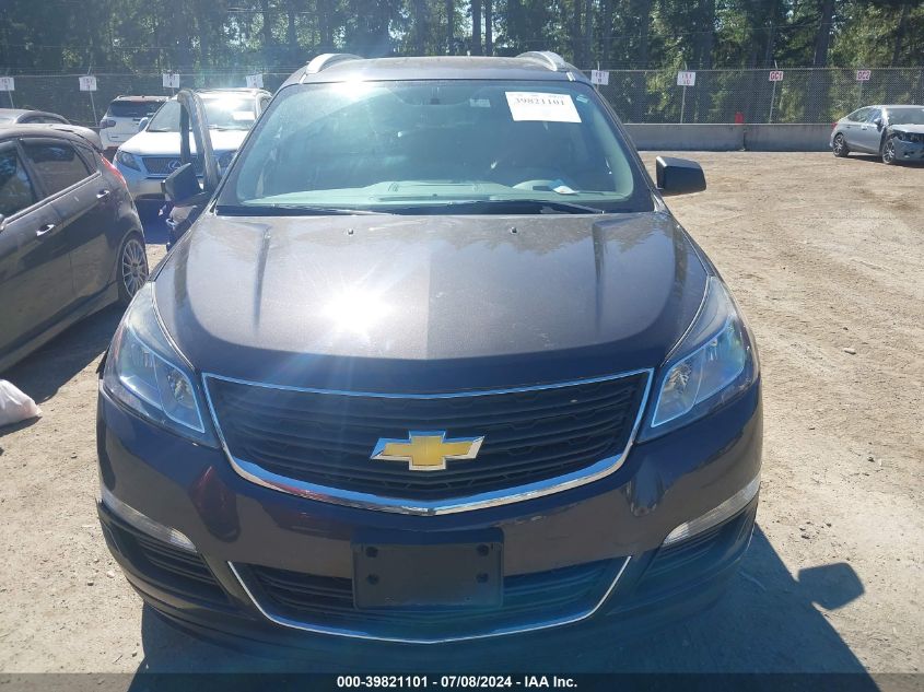 2016 Chevrolet Traverse Ls VIN: 1GNKRFKDXGJ331567 Lot: 39821101