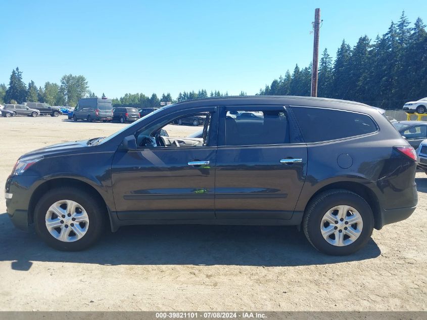 2016 Chevrolet Traverse Ls VIN: 1GNKRFKDXGJ331567 Lot: 39821101