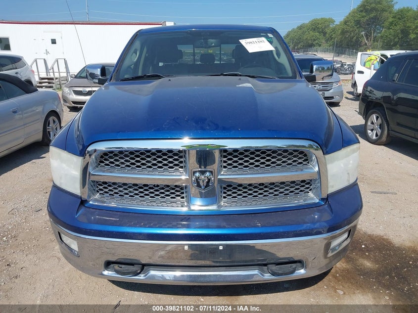 2009 Dodge Ram 1500 Laramie VIN: 1D3HV13T19S734798 Lot: 39821102