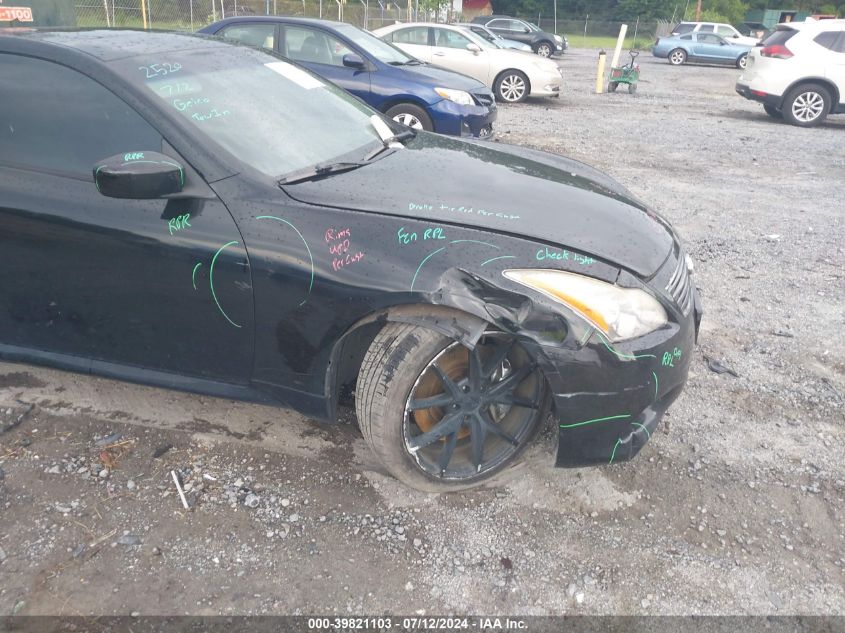 2008 Infiniti G37 Sport VIN: JNKCV64E08M101324 Lot: 39821103