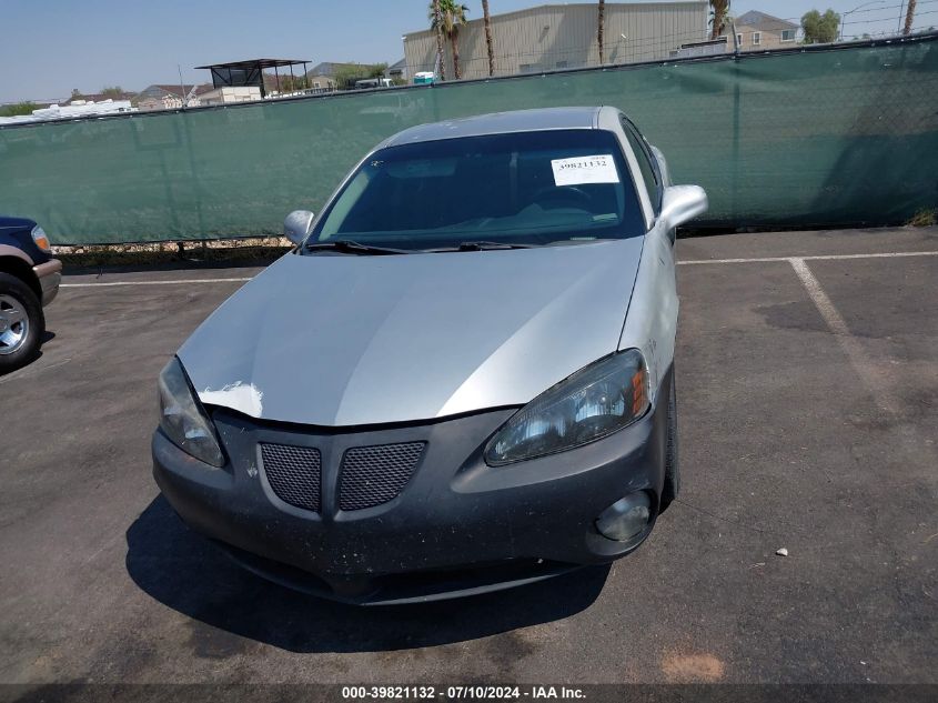 2006 Pontiac Grand Prix VIN: 2G2WP552261188910 Lot: 39821132