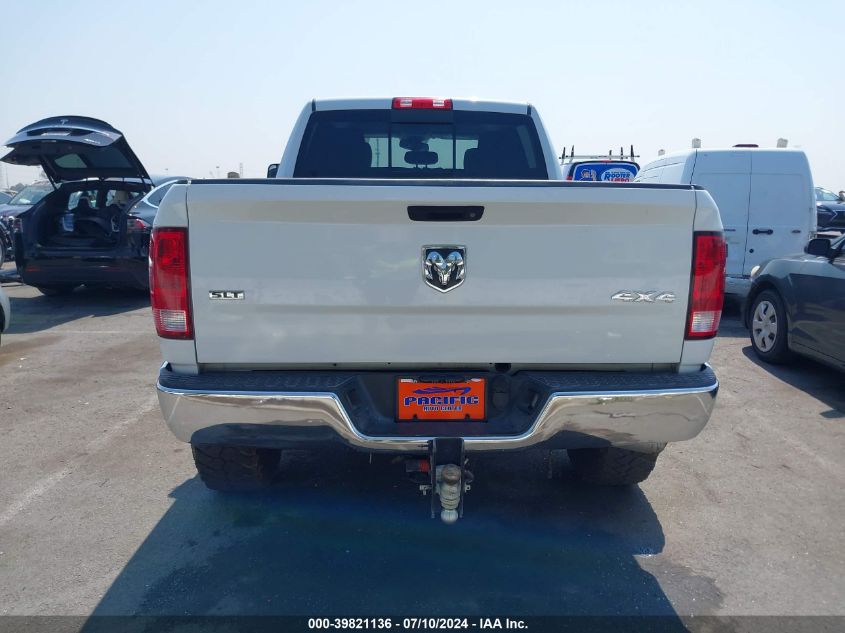 2016 Ram 2500 Slt VIN: 3C6UR5DL6GG150555 Lot: 39821136