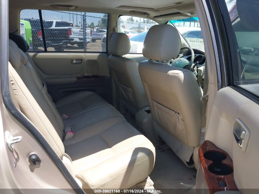 2005 Toyota Highlander Limited VIN: JTEDP21A650071075 Lot: 39821168