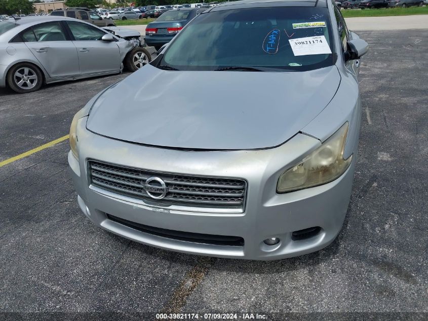 2010 Nissan Maxima 3.5 Sv VIN: 1N4AA5AP0AC851439 Lot: 39821174