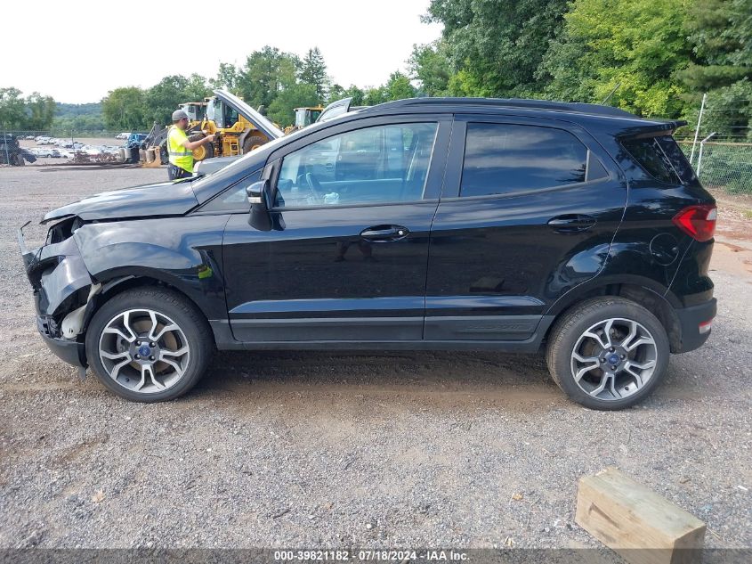 2020 Ford Ecosport Ses VIN: MAJ6S3JL9LC358110 Lot: 39821182