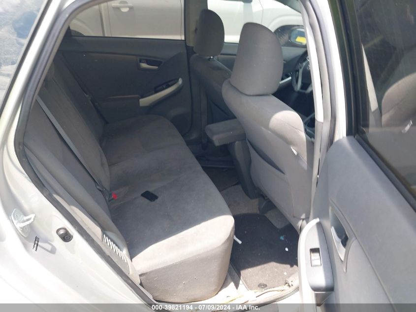 2010 Toyota Prius Ii VIN: JTDKN3DUXA0234477 Lot: 39821194