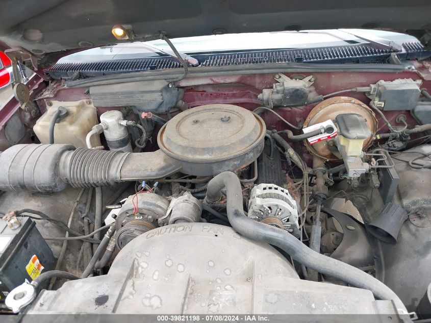 1993 Chevrolet Gmt-400 C1500 VIN: 2GCEC19K4P1136427 Lot: 39821198