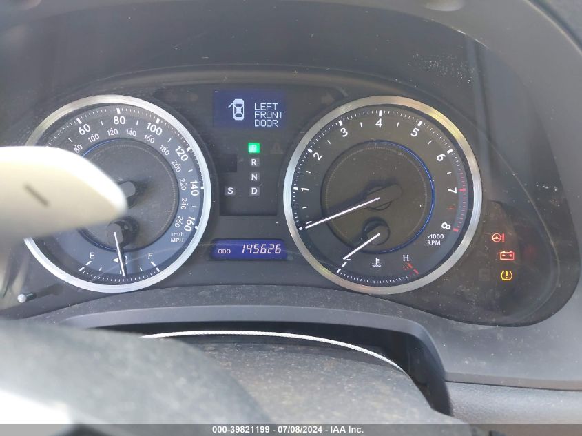 2013 Lexus Is 250 VIN: JTHBF5C26D5190637 Lot: 39821199