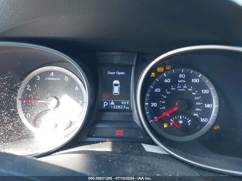 2013 Hyundai Santa Fe Gls VIN: KM8SN4HF4DU011667 Lot: 39821200