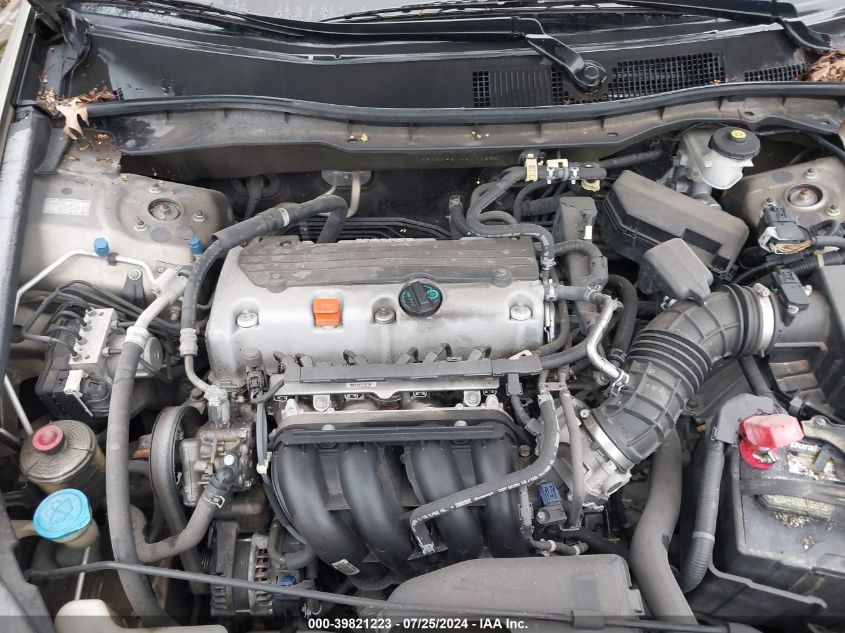 2010 Honda Accord 2.4 Lx VIN: 1HGCP2F3XAA100285 Lot: 39821223