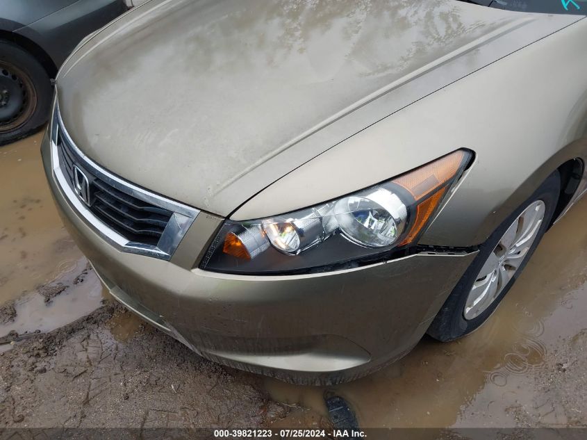 2010 Honda Accord 2.4 Lx VIN: 1HGCP2F3XAA100285 Lot: 39821223