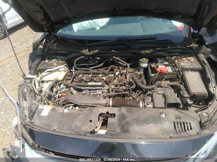 2018 Honda Civic Ex-T VIN: JHMFC1F38JX043579 Lot: 39821229