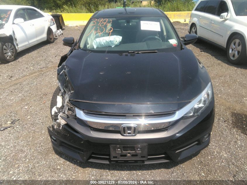 2018 Honda Civic Ex-T VIN: JHMFC1F38JX043579 Lot: 39821229