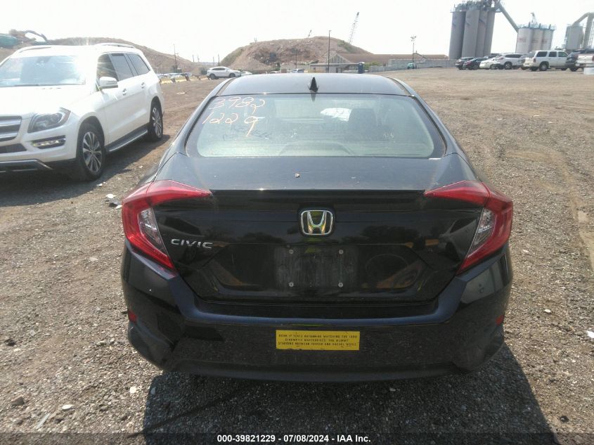 2018 Honda Civic Ex-T VIN: JHMFC1F38JX043579 Lot: 39821229