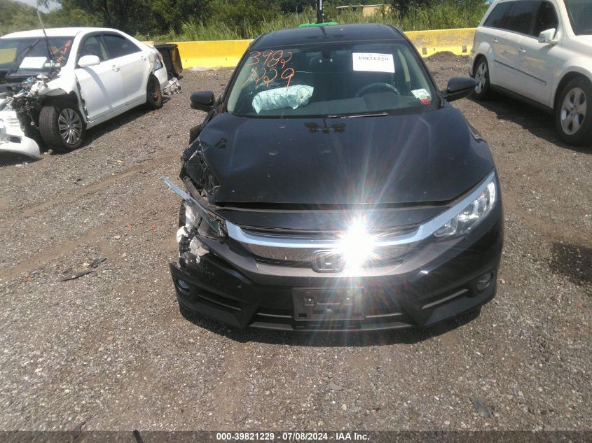 2018 Honda Civic Ex-T VIN: JHMFC1F38JX043579 Lot: 39821229