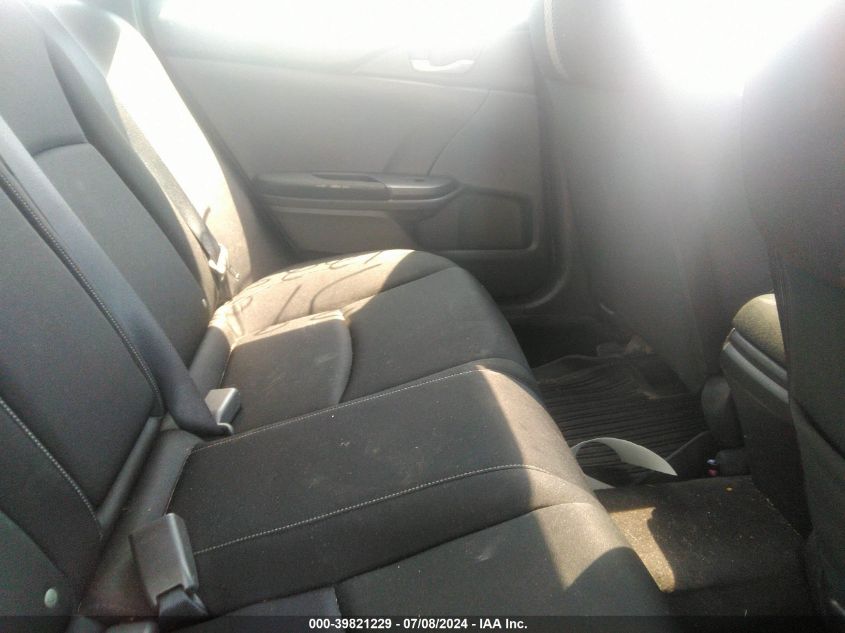 2018 Honda Civic Ex-T VIN: JHMFC1F38JX043579 Lot: 39821229