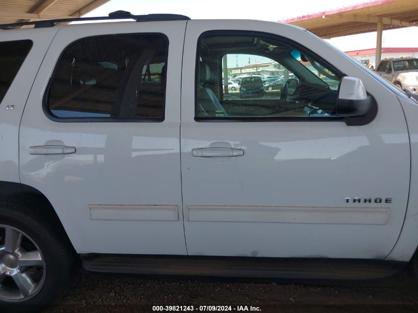 2013 Chevrolet Tahoe Lt VIN: 1GNSCBE07DR256164 Lot: 39821243