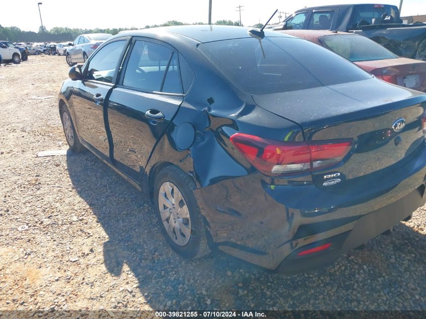 2019 Kia Rio Lx VIN: 3KPA24AB2KE203911 Lot: 39821255