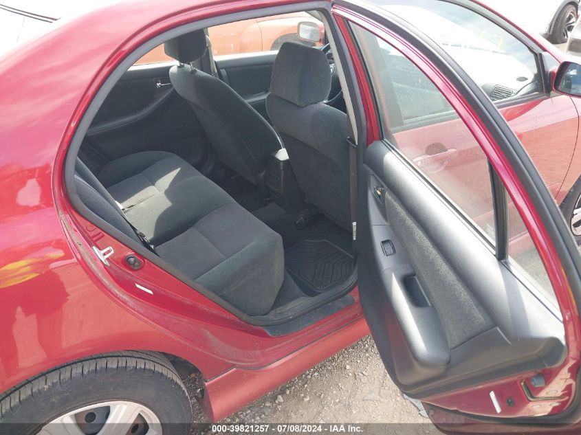 2003 Toyota Corolla S VIN: 2T1BR32E93C001618 Lot: 39821257