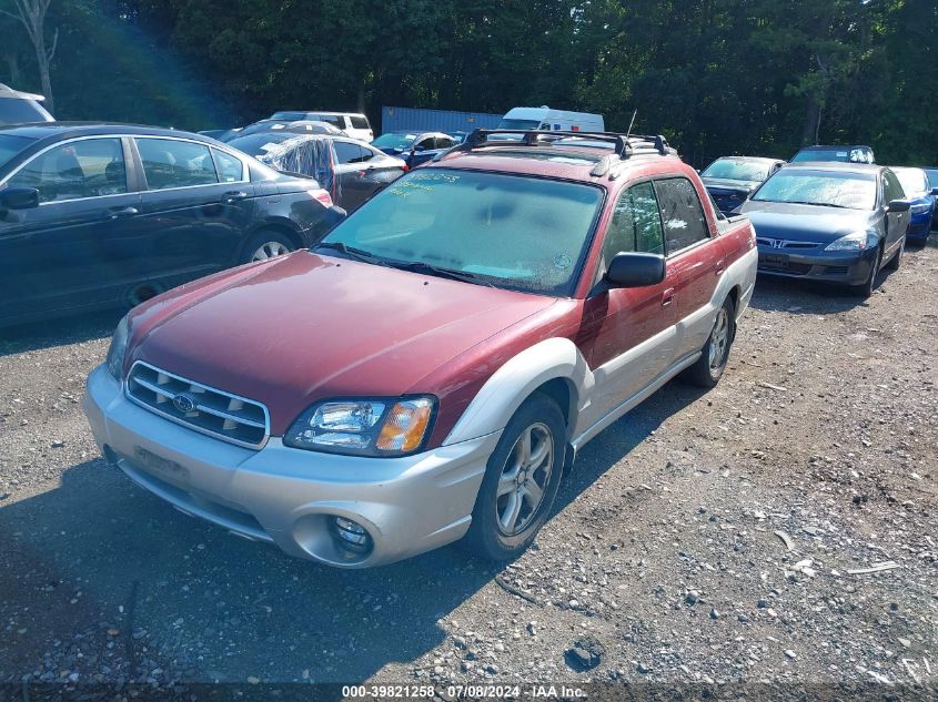 4S4BT61C537100730 | 2003 SUBARU BAJA