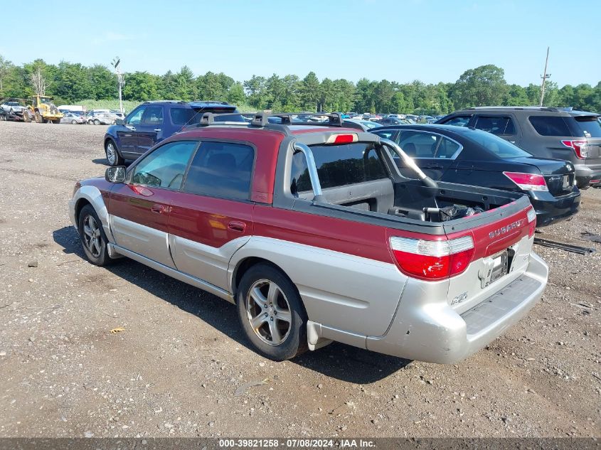 4S4BT61C537100730 | 2003 SUBARU BAJA