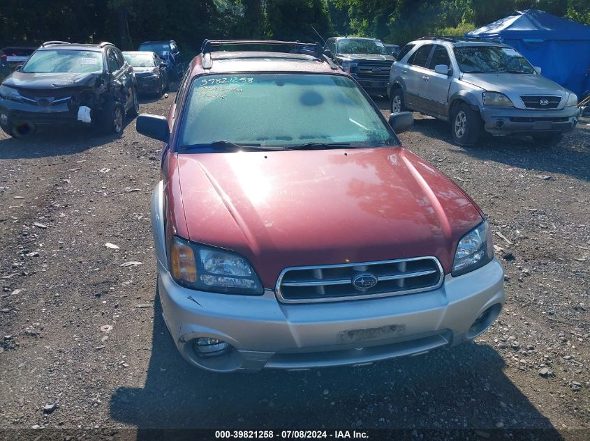 2003 Subaru Baja VIN: 4S4BT61C537100730 Lot: 39821258