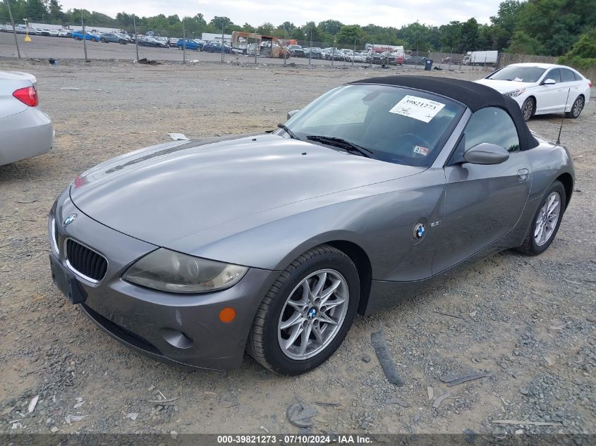 4USBT335X5LS57336 | 2005 BMW Z4