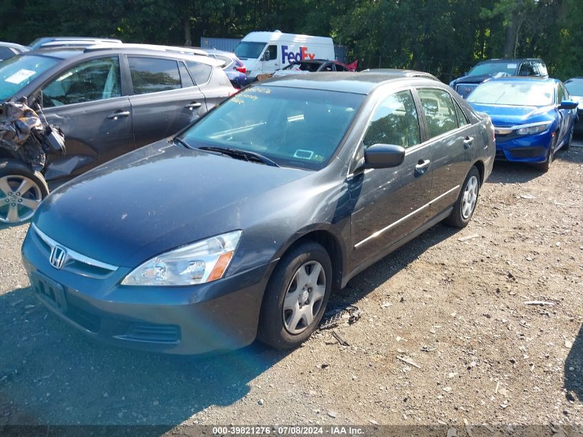 2006 Honda Accord 2.4 Lx VIN: 1HGCM56476A068941 Lot: 39821276
