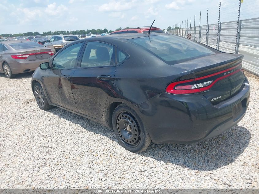 1C3CDFAA0FD421850 2015 Dodge Dart Se