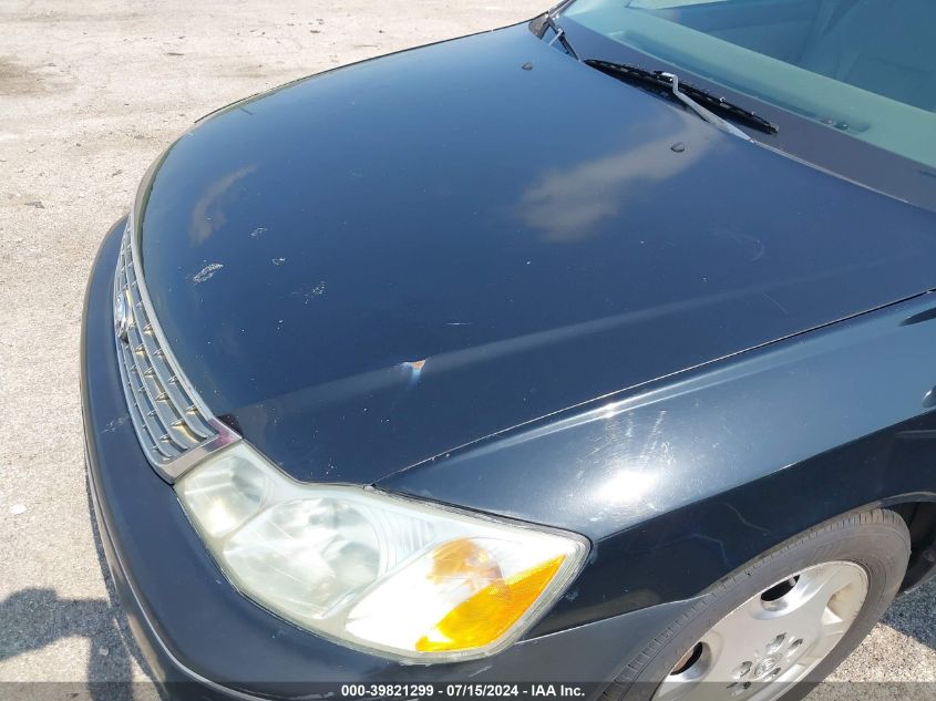 2003 Toyota Avalon Xls VIN: 4T1BF28B03U326284 Lot: 39821299