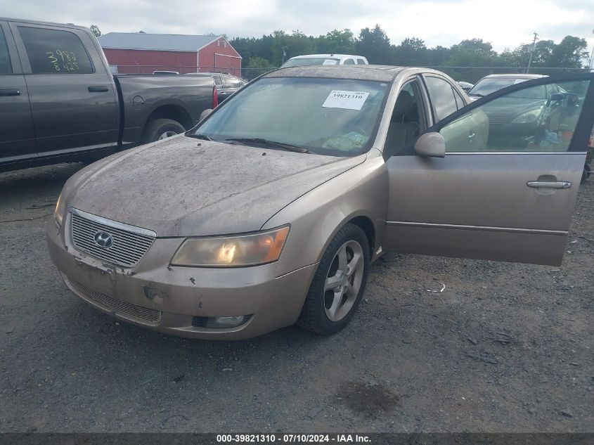 2006 Hyundai Sonata Gls V6/Lx V6 VIN: 5NPEU46F56H019698 Lot: 39821310